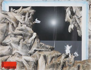 Vincent Mengin-Lecreult - Gemengde techniek op doek, Paysage kopen? Bied vanaf 1!