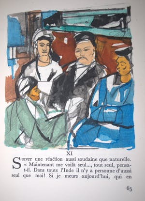 Pierre Theron - De originele aquarel die gebruikt is voor Rudyard Kipling's Kim kopen? Bied vanaf 75!