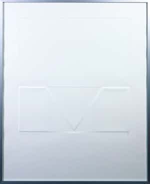 Harry van Kuyk - Reliëfdruk, Zonder titel - Ingelijst verkocht voor € 100!