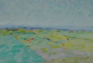 Edith Cahn - Een van gogh landschap kopen? Bied vanaf 50!