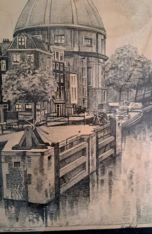 J.B. Lambert Simon - Ronde Lutherse Kerk - Amsterdam kopen? Bied vanaf 10!