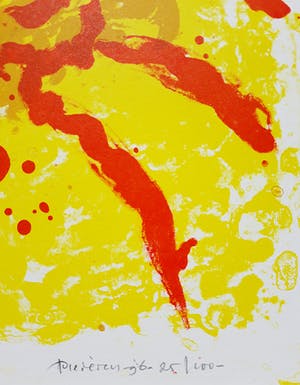 Jef Diederen - Mooi hoofd, litho kopen? Bied vanaf 45!