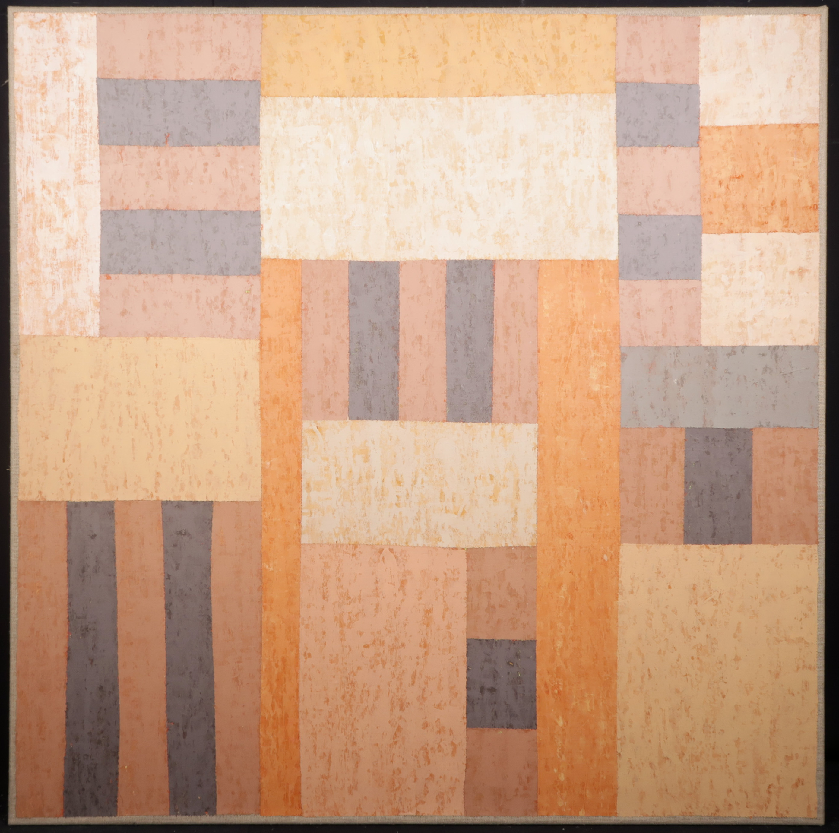 Ralph J. Petschat - Acryl en papier op doek, Theorie  kopen? Bied vanaf 150!