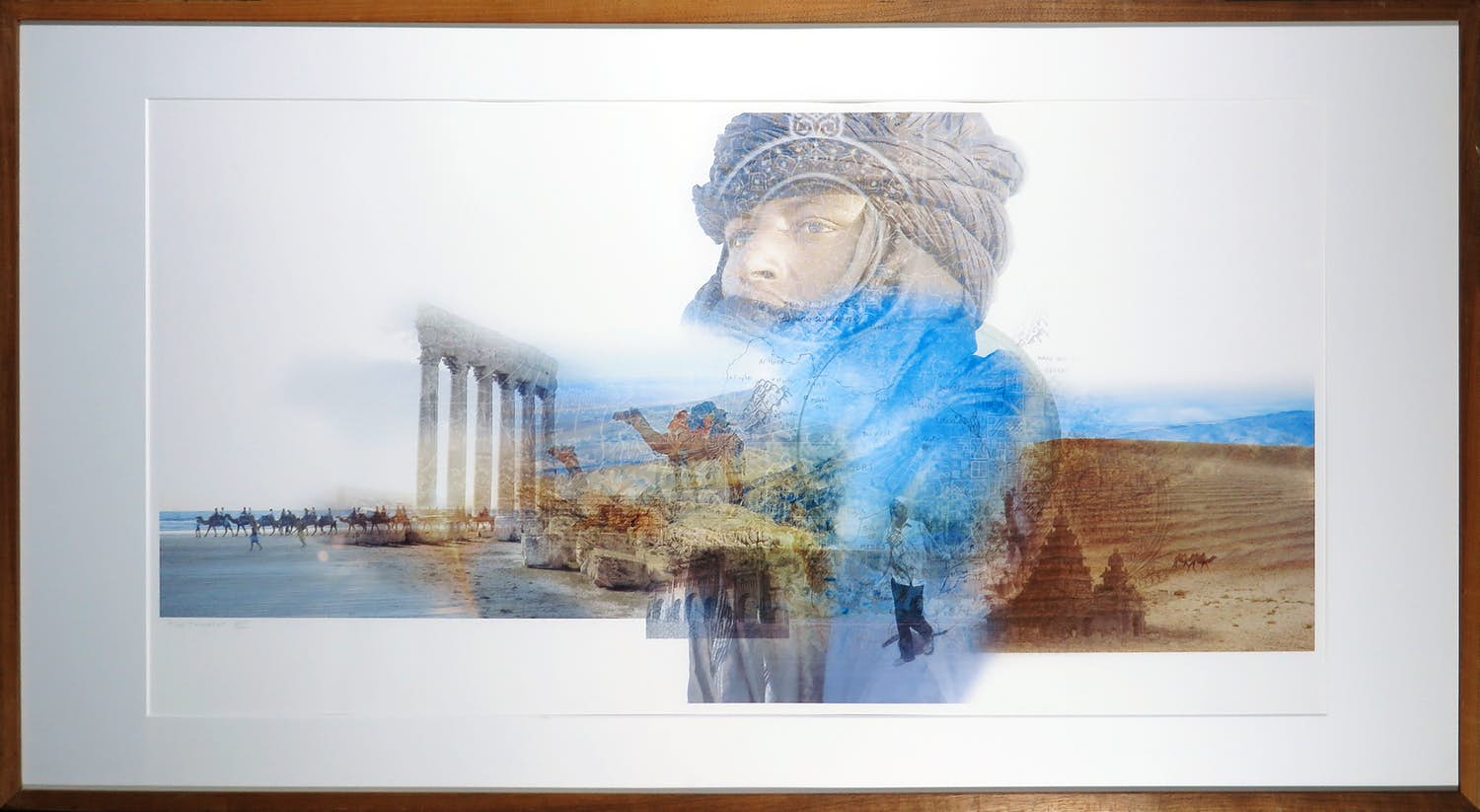 Kim Heesakkers - Foto, Traveller - Ingelijst (Groot) verkocht voor € 50!