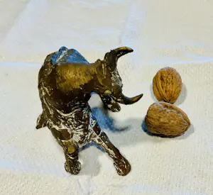 Jos Dirix - Bronzen buffel kopen? Bied vanaf 350!