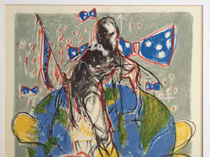 Henny van der Vegt - z.t. | kleuren litho - ingelijst kopen? Bied vanaf 39!