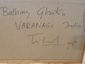 Ton Leenarts - Bathing Ghats Varanasi India kopen? Bied vanaf 1000!