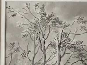 Jan Ensingh - Twee landschappen met bomen kopen? Bied vanaf 50!