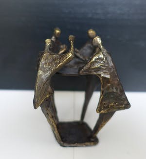 Brons (Onbekend) - "De kaartspelers" kopen? Bied vanaf 35!