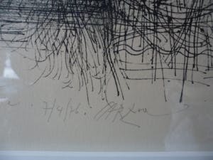 Jean Carzou - Lithografie. Zonder titel, 1973, kopen? Bied vanaf 45!