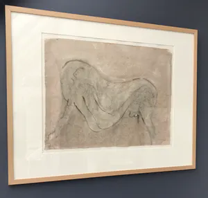 Gerard Princee - Gesigneerd werk - gouache - mooi ingelijst kopen? Bied vanaf 135!