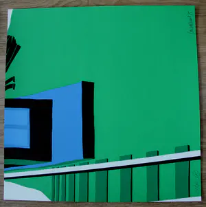 Hans Landsaat - Zeefdruk - 1975 kopen? Bied vanaf 45!