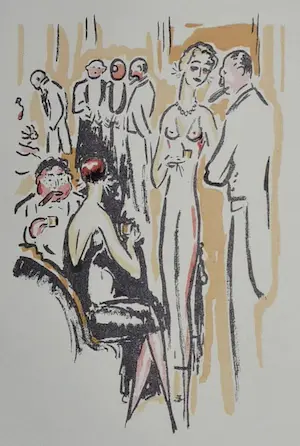 Buy Kees van Dongen - Pochoir uit La Garconne 1925? Bid from 175!