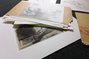 Janus Nuiten - Verschillende technieken, Lot van 38 schetsen van figuren kopen? Bied vanaf 100!