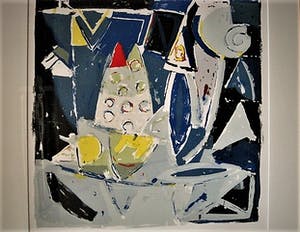 Piet Warffemius - EYECATCHER - grote (1986) gesigneerde Kleurenzeefdruk "Nepal" - fraai ingelijst kopen? Bied vanaf 30!