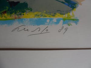 John Lie a Fo - Zeefdruk, Titel, Vlinders. kopen? Bied vanaf 40!