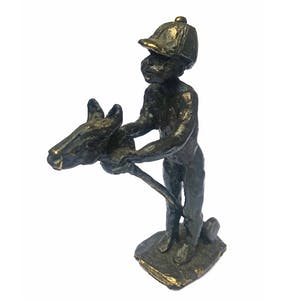 Astrid Veldhuyzen-Koppen - Jongen met zijn Stokpaard kopen? Bied vanaf 1!