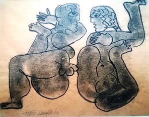 Theo Lenartz - (1937) | Erotisch vierluik kopen? Bied vanaf 80!