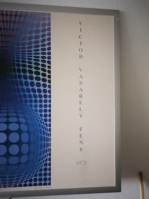 Victor Vasarely - Ophalen! Groot. Nadruk eerder werk. kopen? Bied vanaf 1!