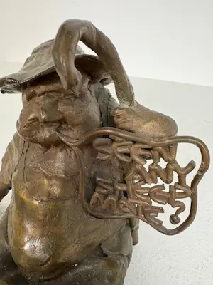 Brian Engris - Zwaar Bronzen Beeld kopen? Bied vanaf 250!