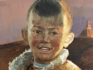 Lin Jun Chun - Tibetan Boy kopen? Bied vanaf 190!