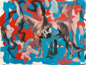 Peter Klashorst - Gemengde techniek - Handgesigneerd !!! kopen? Bied vanaf 80!