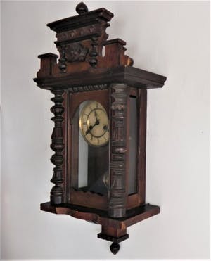 Curiosa - Goed lopende wandklok met engeltje kopen? Bied vanaf 1!