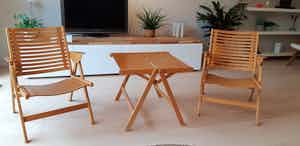 Niko Kralj - Rex Lounge stoelen en tafel verkocht voor € 200!