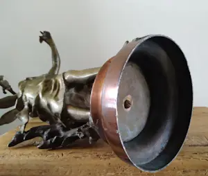 Brons (Onbekend) - groot beeld naar Louis Moreau (1855 - 1919) 'Nymphe des Bois' kopen? Bied vanaf 189!