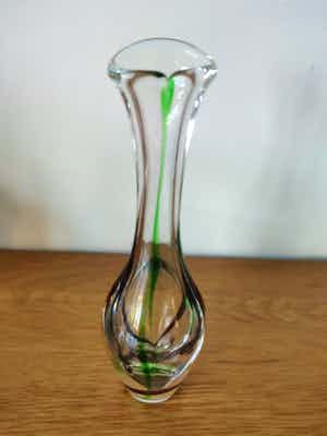 Max Verboeket - Vaas 23 cm hoog gesigneerd met gravure 1975 verkocht voor € 50!