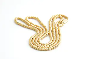 32 - Sierlijk 20 krt donker-geel goud Oosters "bolletjes" collier ketting - 55cm kopen? Bied vanaf 640!