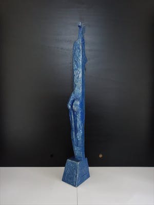 Paul Vincken - Staand naakt in aluminium. kopen? Bied vanaf 150!