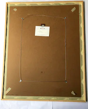 Jan Sierhuis - grote zeefdruk - Balthasar Carlos - 1977 - gesigneerd - ingelijst kopen? Bied vanaf 1!