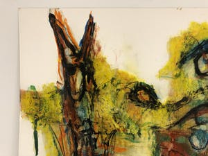 Paul Haanschoten - Abstracte compositie kopen? Bied vanaf 75!