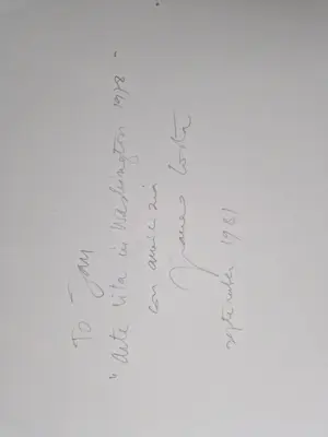 Franco Costa - Karakteristieke "Arte Vita" Zeefdruk "Washington" -met pers. opdracht in potlood kopen? Bied vanaf 58!