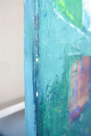 Rik Berkhout - Olieverf op doek, Green Water (zeer groot) kopen? Bied vanaf 100!