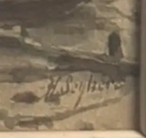 Henri Seghers - Tekening zeilschip kopen? Bied vanaf 100!