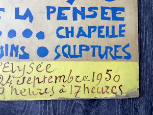 Buy Henri Matisse - Maison de la Pensée Française, 1950.? Bid from 950!