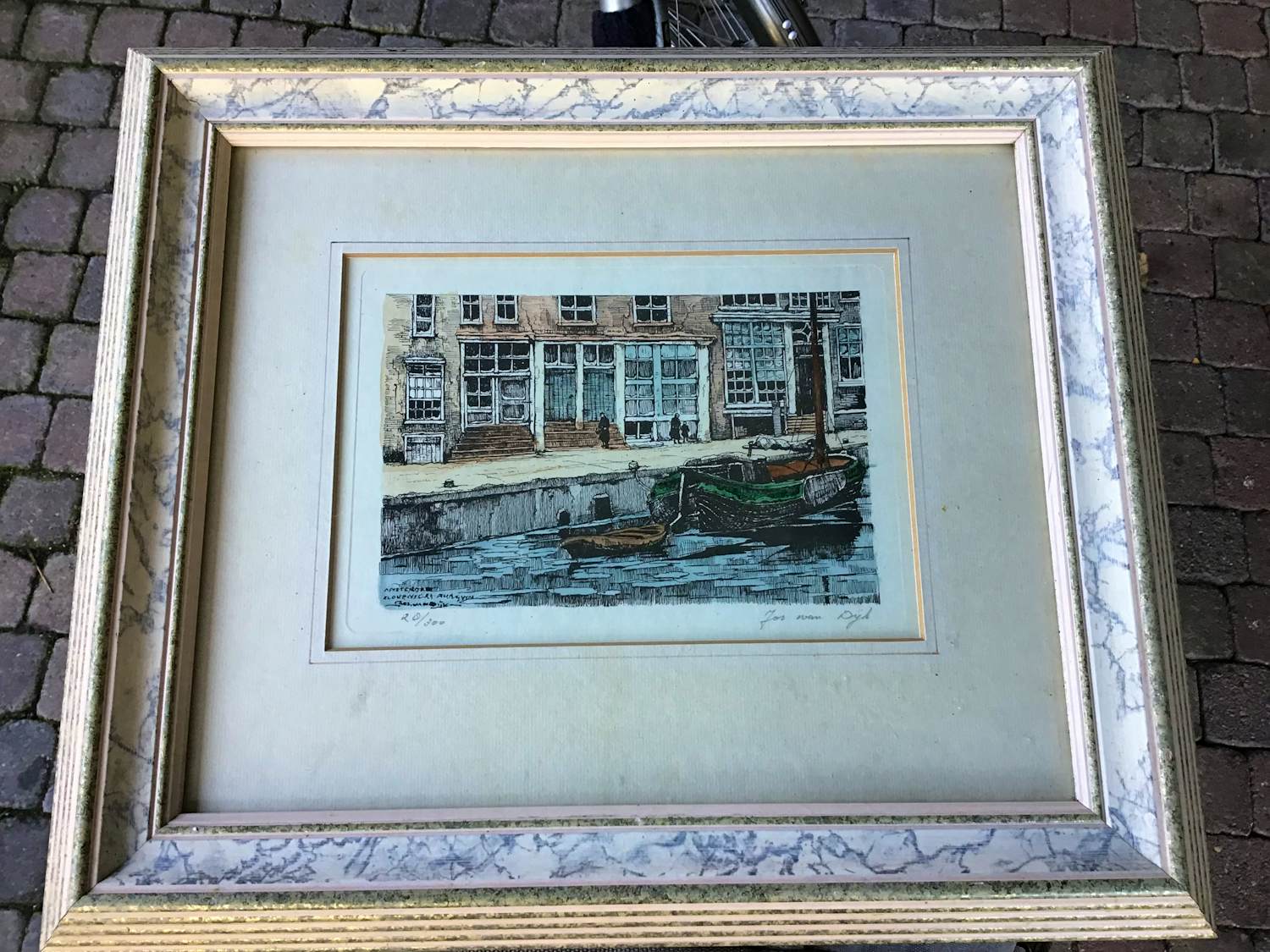 Jos van Dijk - Amsterdam. Kloveniersburgwal. kopen? Bied vanaf 35!