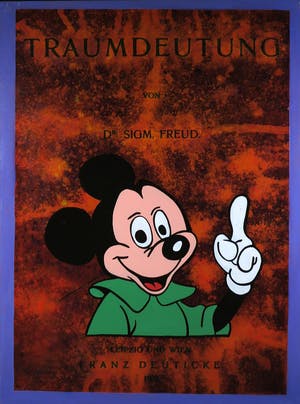 Jan Bollaert - Gemengde techniek op Board, Traumdeutung-Orange(Groot) kopen? Bied vanaf 100!