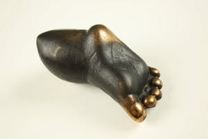 Les Deux Garçons - bronzen beeld - 'Mondvoet' kopen? Bied vanaf 399!