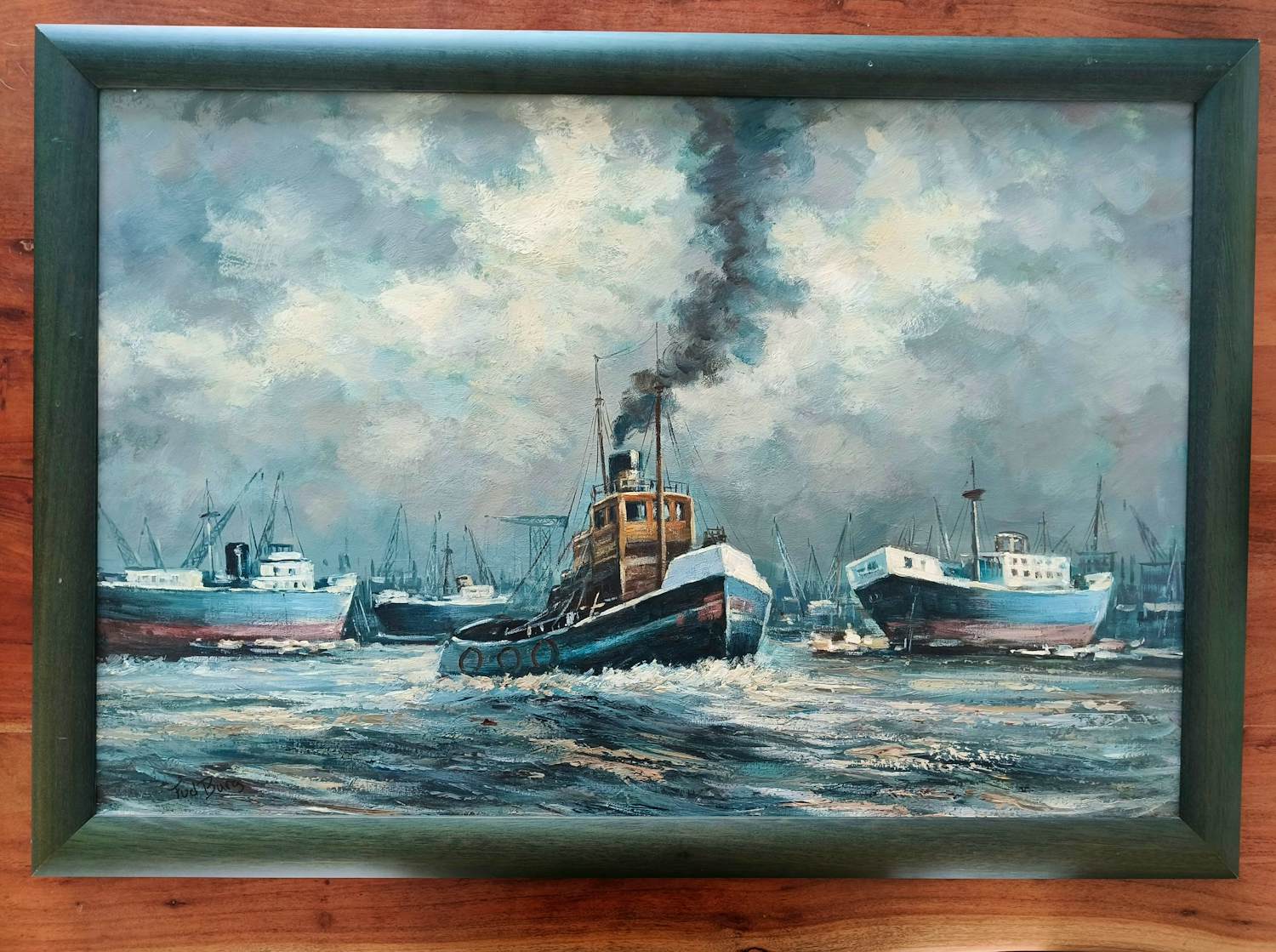 Frank van den Burg - Haven van Rotterdam kopen? Bied vanaf 140!