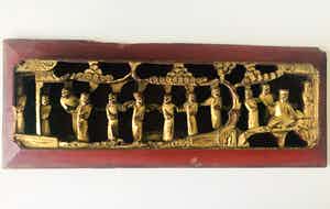 Niet of onleesbaar gesigneerd - Wijsgeer met zijn leerlingen verkocht voor € 1!