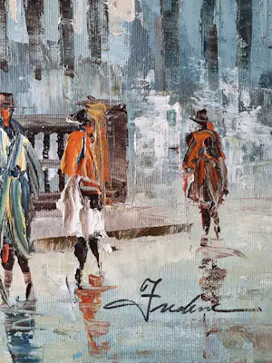 Niet of onleesbaar gesigneerd - kathedraal kopen? Bied vanaf 10!