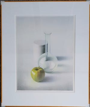Olav Cleofas van Overbeek - Stilleven met karaf en appel kopen? Bied vanaf 40!
