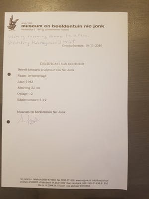 Nic Jonk - Levensvreugd kopen? Bied vanaf 1400!