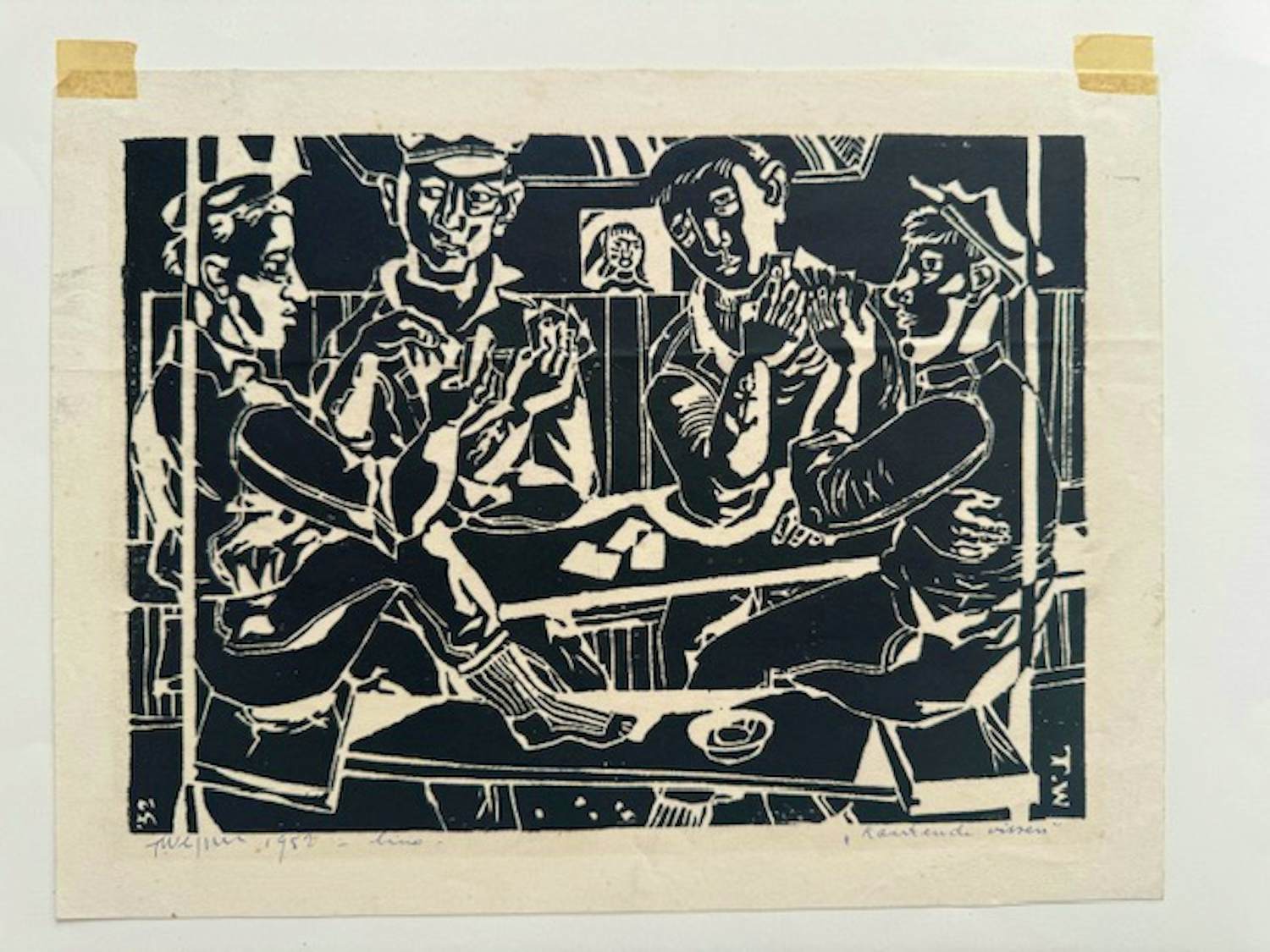 Toon Wegner - Rustende vissers kopen? Bied vanaf 50!