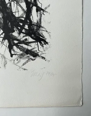 Max Uhlig - Baum, Lithografie, Vorzugsdruck mit Widmung kopen? Bied vanaf 75!