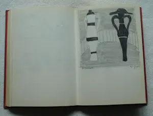 George Degenhart - 86 Gesigneerde tekeningen in een Schetsboek - 1991 kopen? Bied vanaf 100!