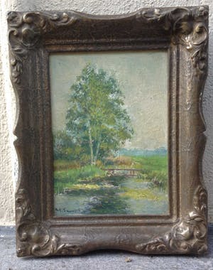 Anton Smeerdijk - C1643-2, Brouwersvaart te 's Graveland kopen? Bied vanaf 50!